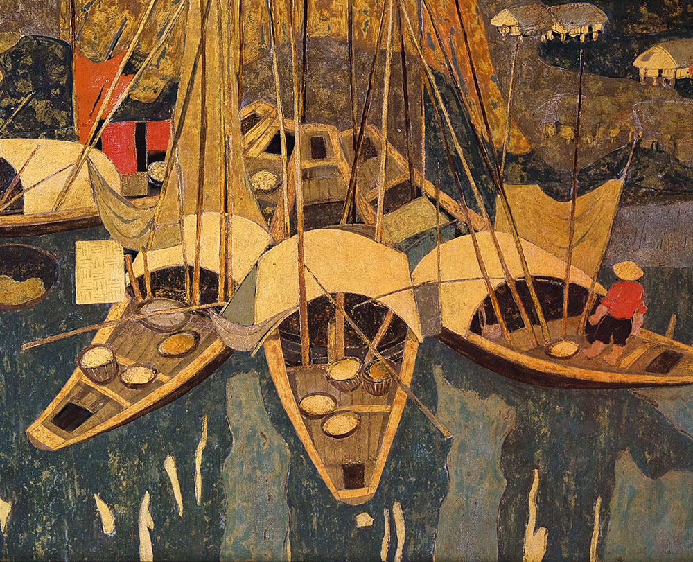Boat on the Bay (2013)
